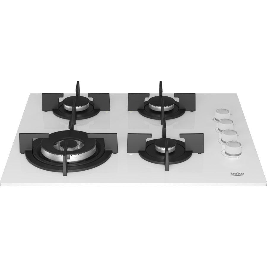 additional image for Beko Hob Gas 4 Burner White 60 cm