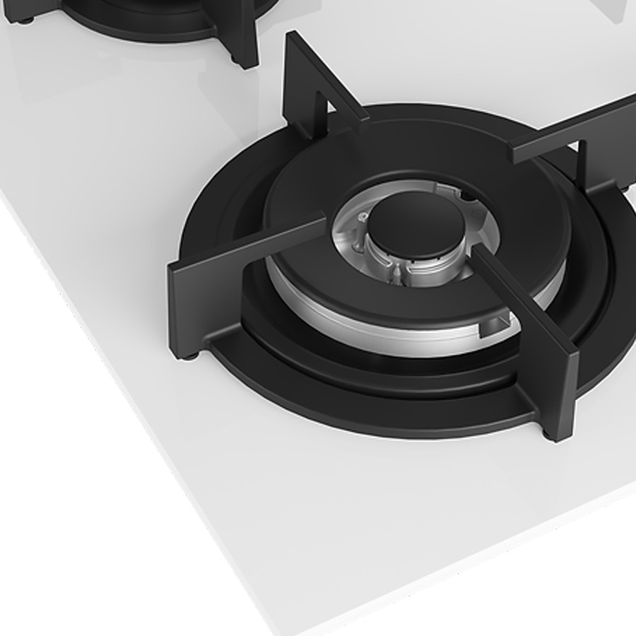 additional image for Beko Hob Gas 4 Burner White 60 cm