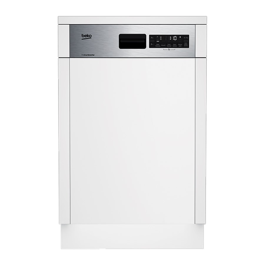 additional image for Beko Dishwasher Semi-Integrated White